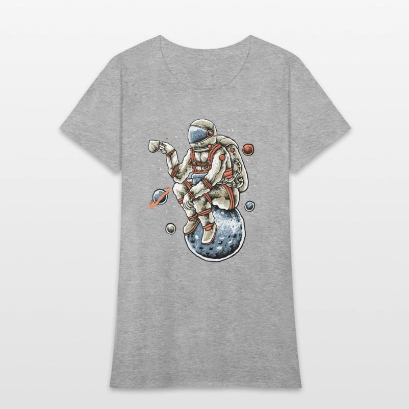 Astronaut Outer Space Coffee Break