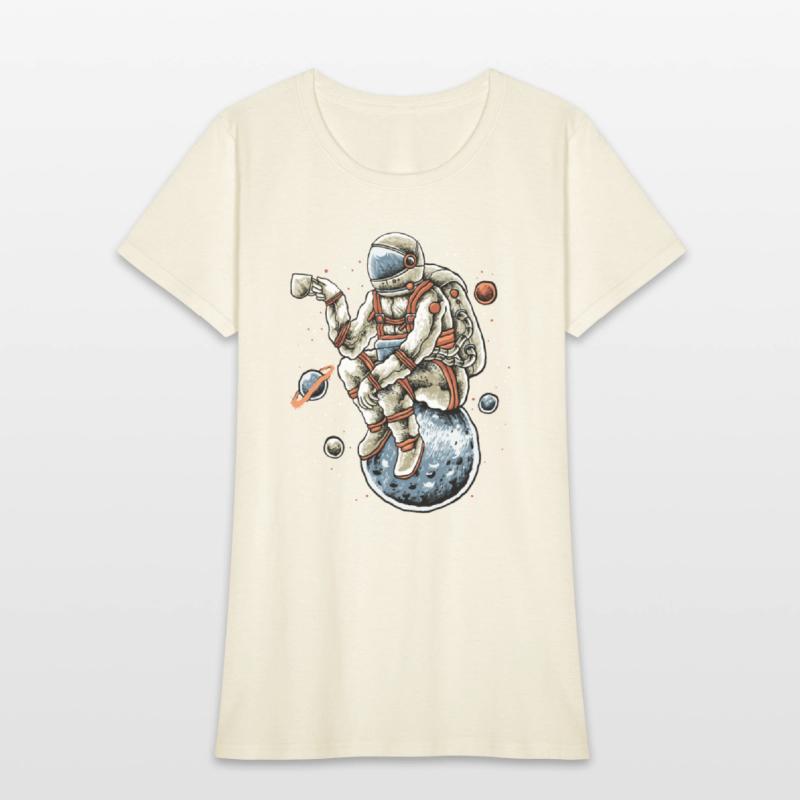 Astronaut Outer Space Coffee Break