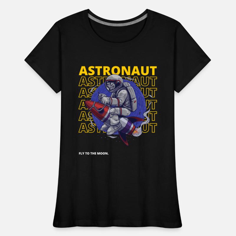 astronaut to the moon