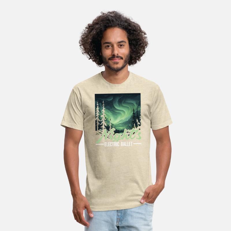 Aurora Borealis Dark Sky Nature Light Display