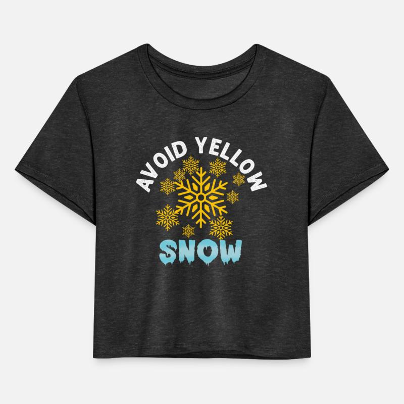 Avoid Yellow Snow Funny Snow Sports