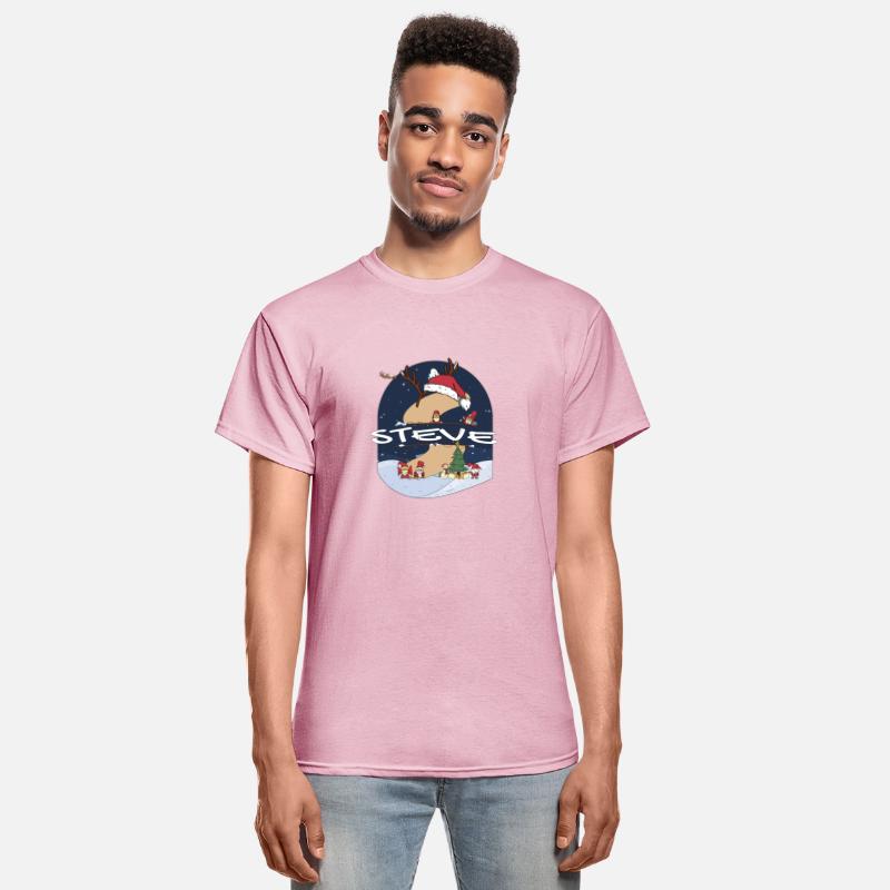 Awesome Steve Name w Santa Hat in Xmas Theme