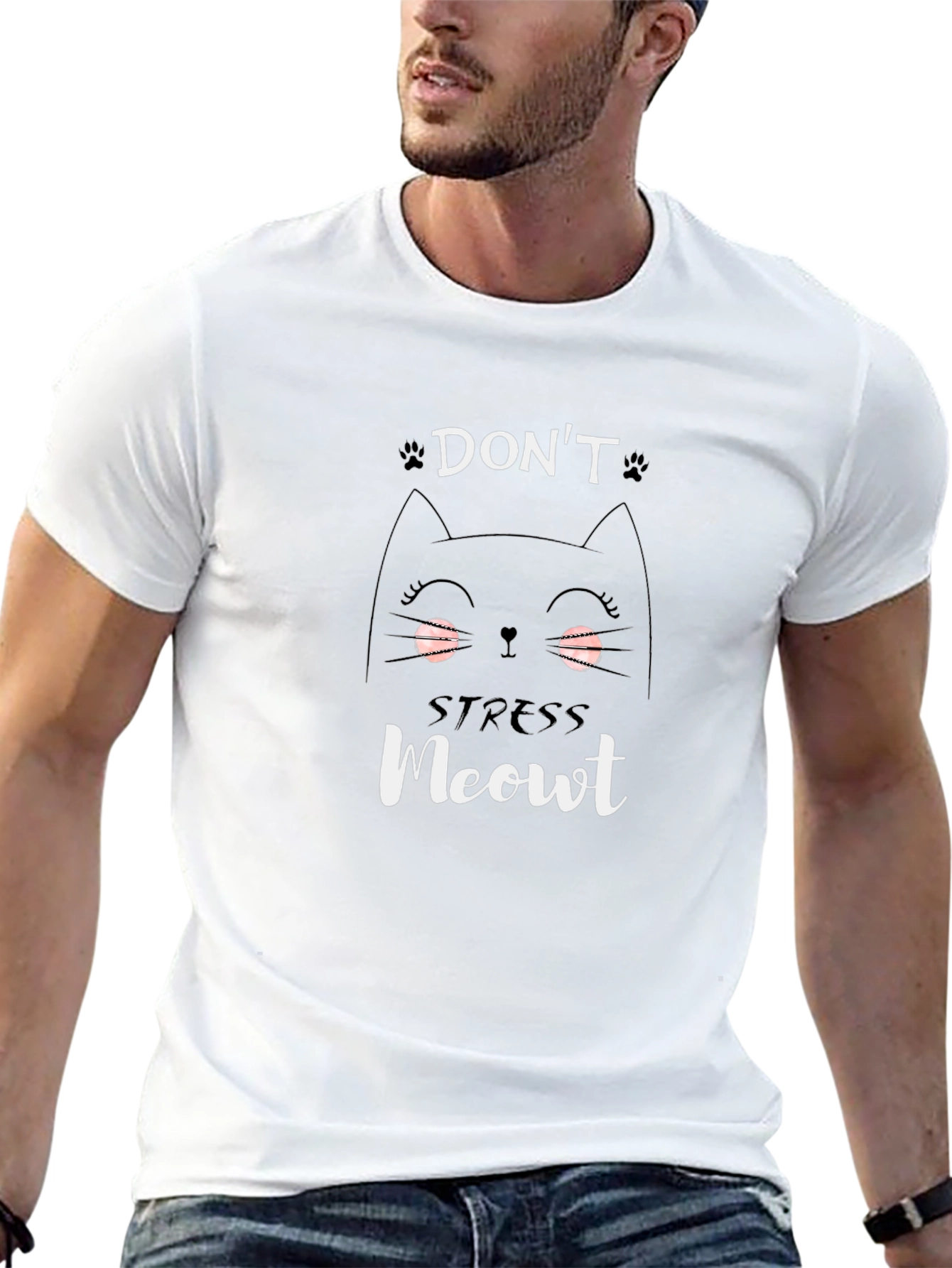 Dont Stress Meowt Graphic Tee