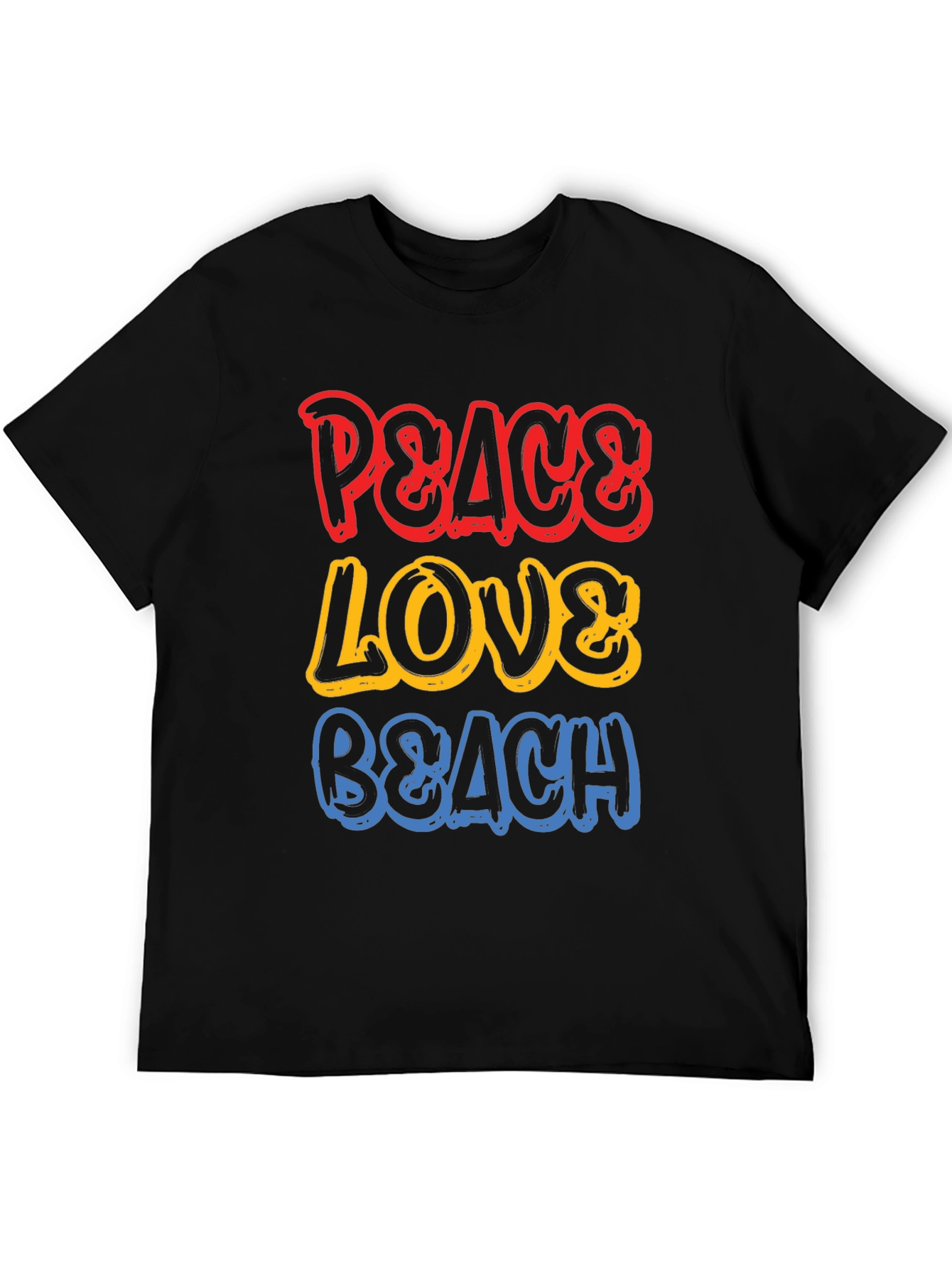 Peace Love Beach Graphic Tee