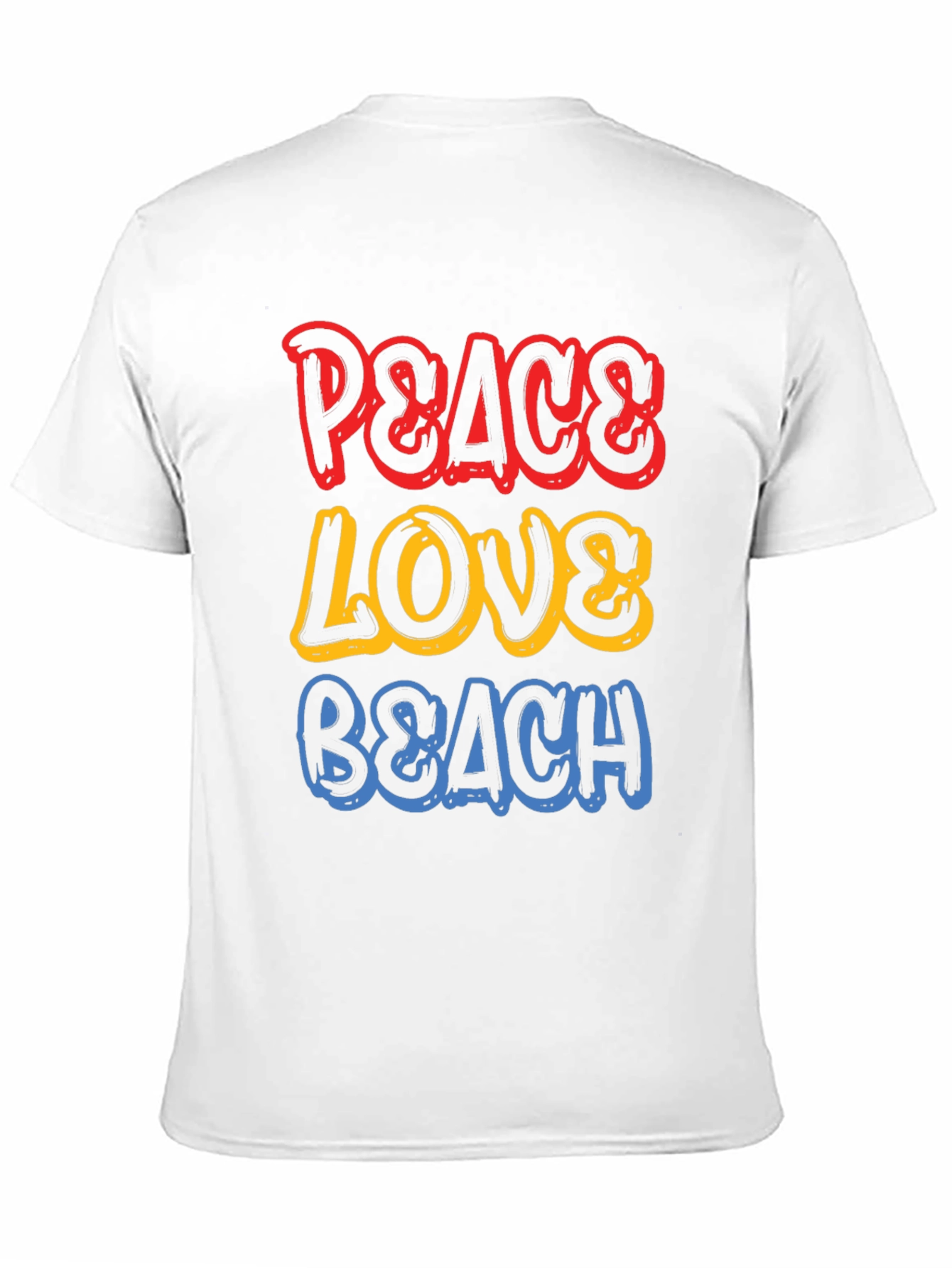 Peace Love Beach Graphic Tee