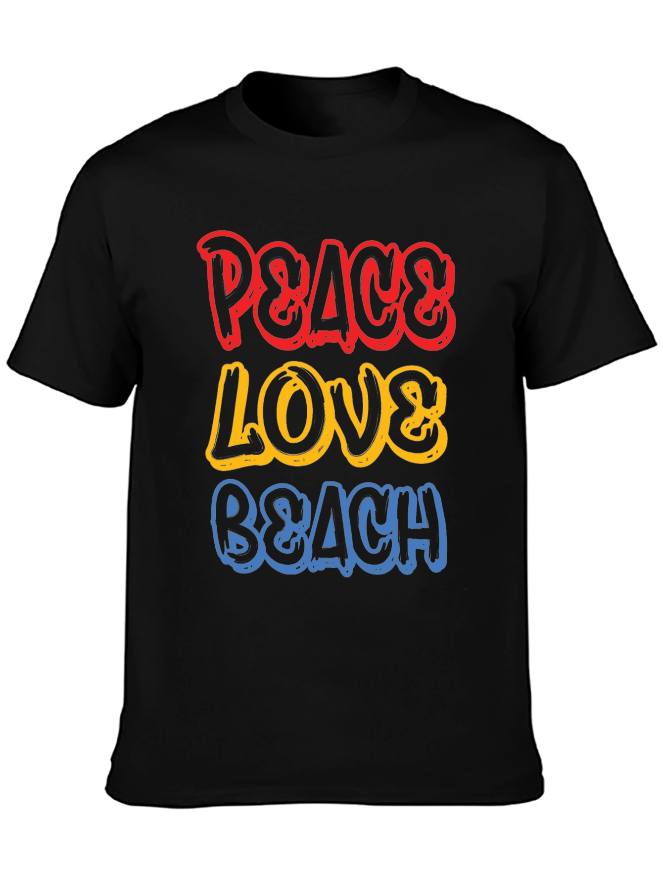 Peace Love Beach Graphic Tee
