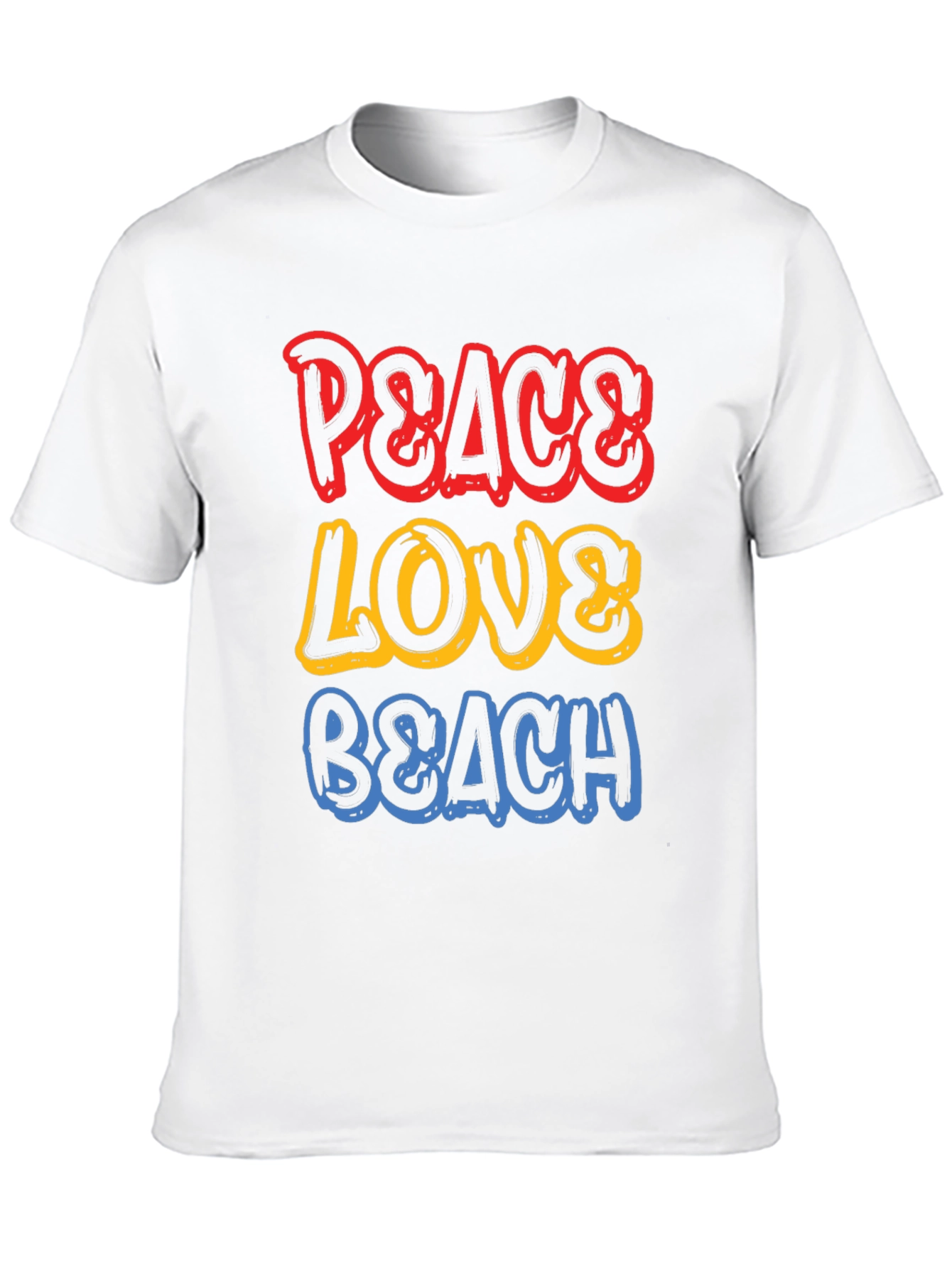 Peace Love Beach Graphic Tee