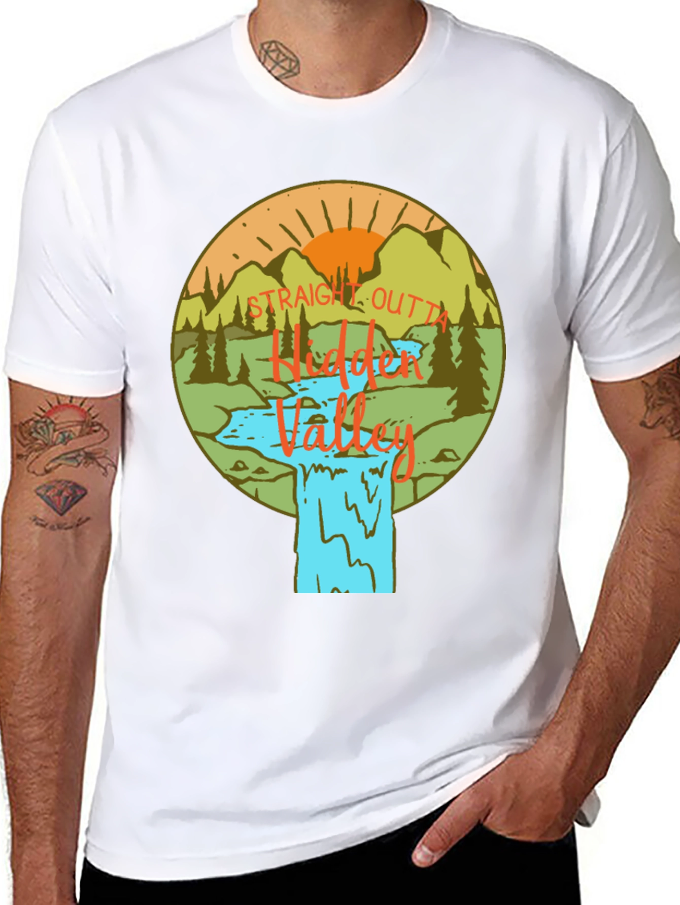 Straight Outta Hidden Valley Graphic Tee