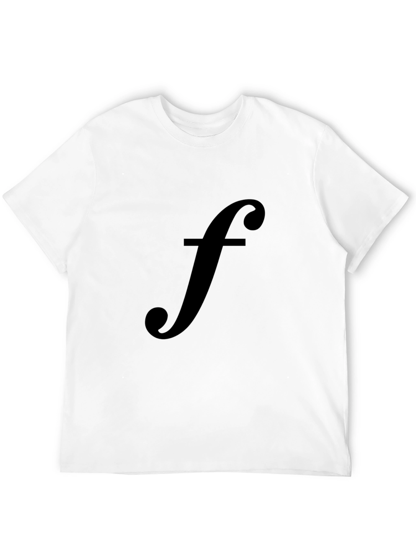 Black T-Shirt with Musical Note