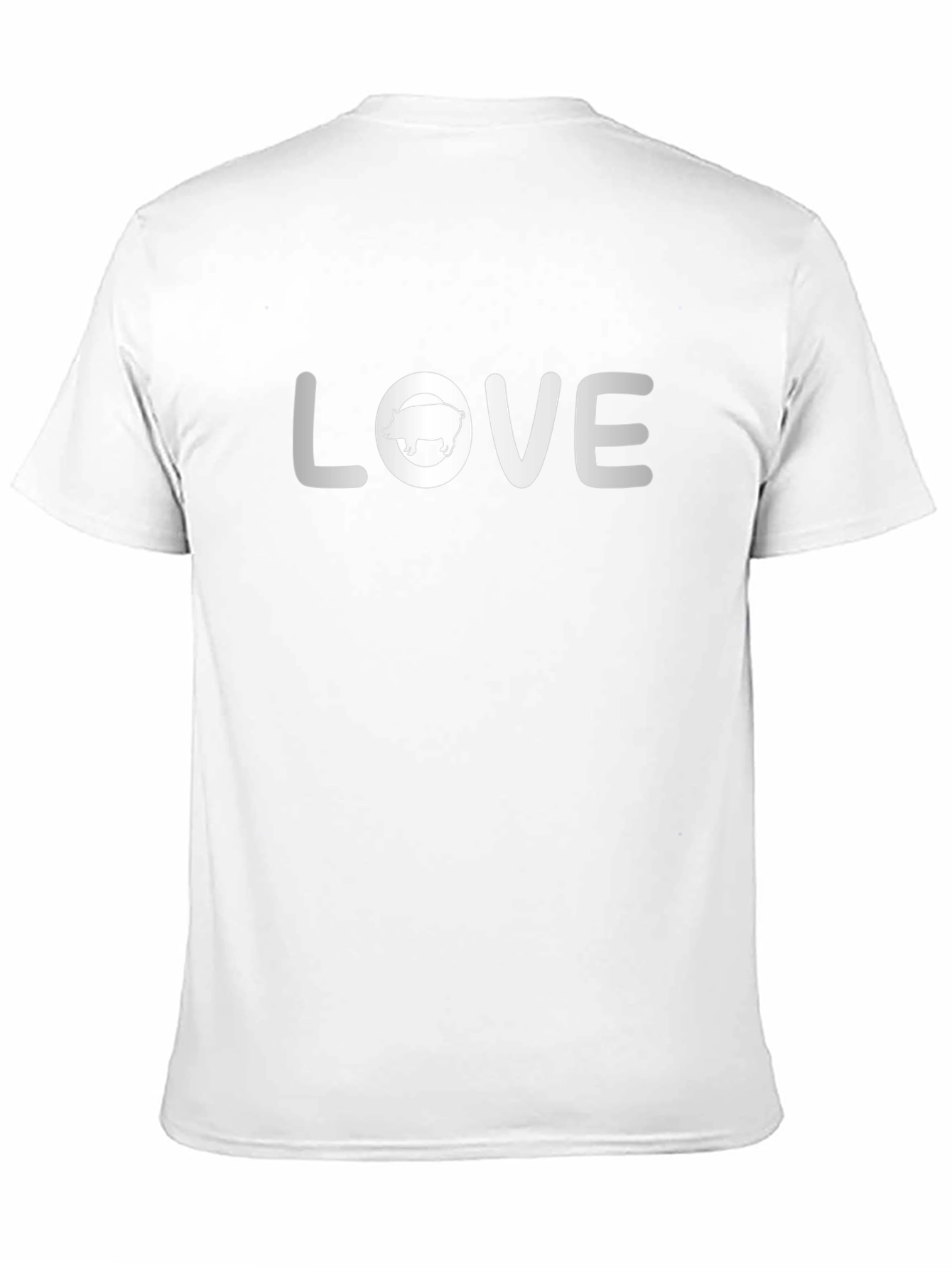 Love Hog Black T-Shirt - Unique Design