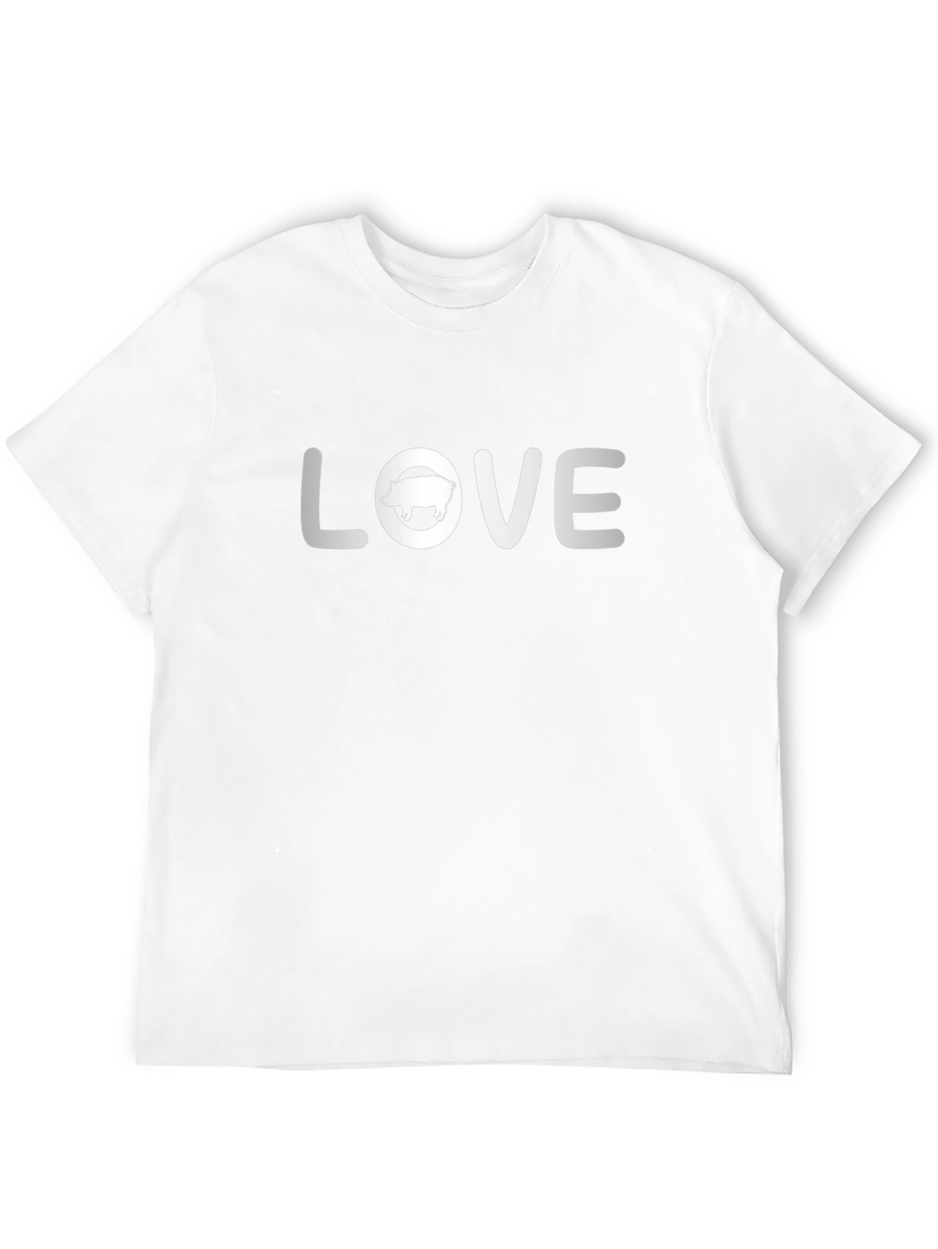 Love Hog Black T-Shirt - Unique Design