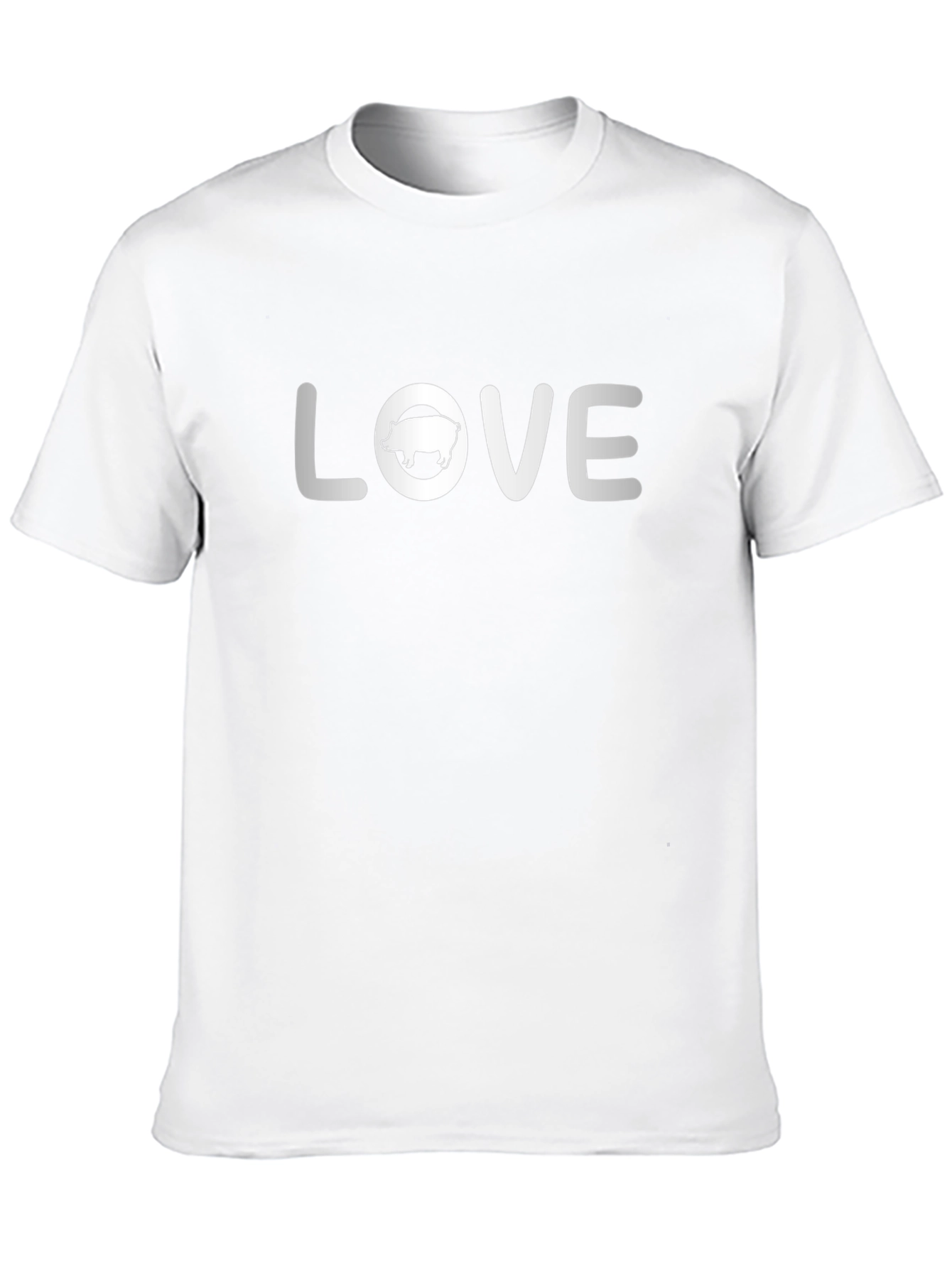 Love Hog Black T-Shirt - Unique Design