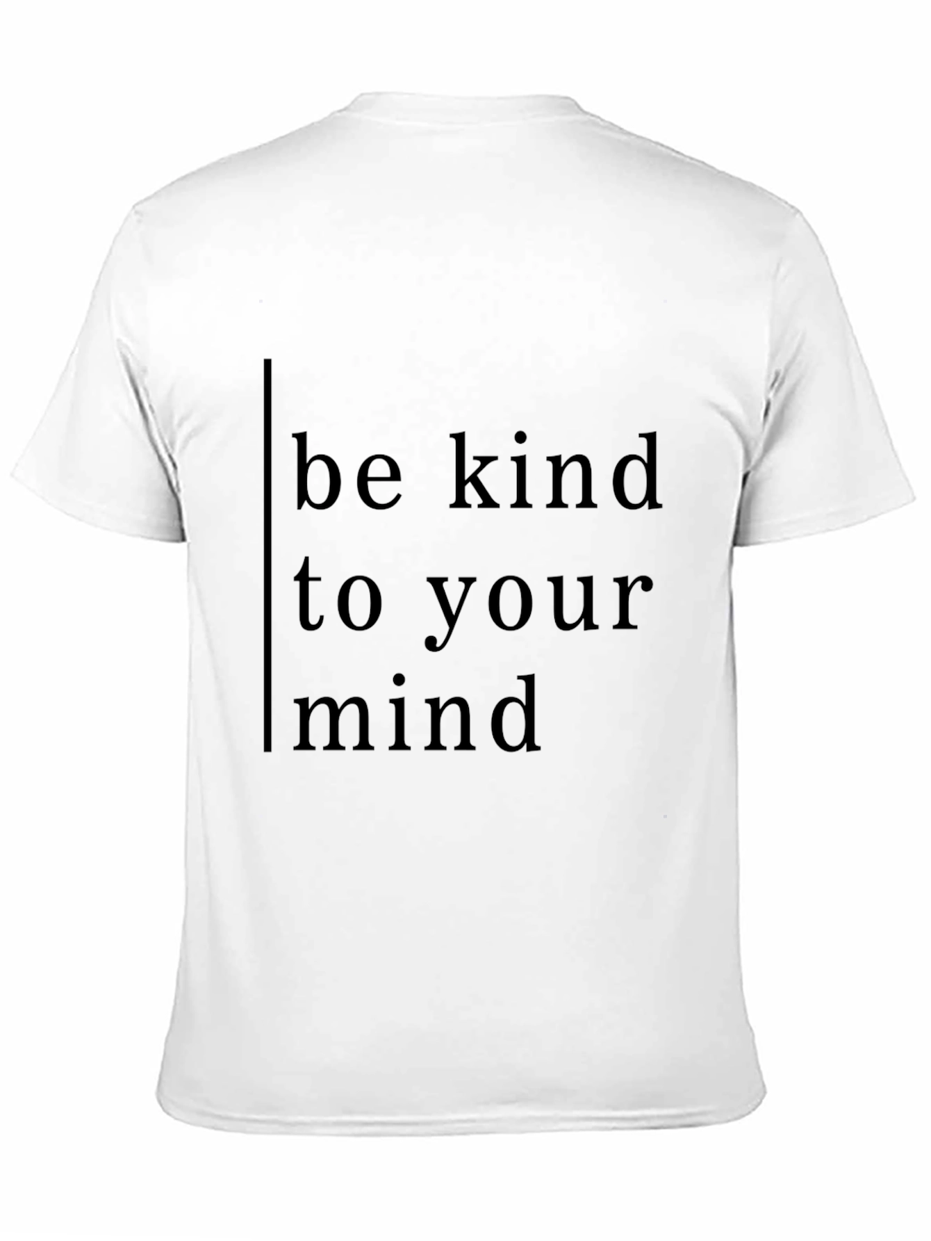 Be Kind To Your Mind Black Tee
