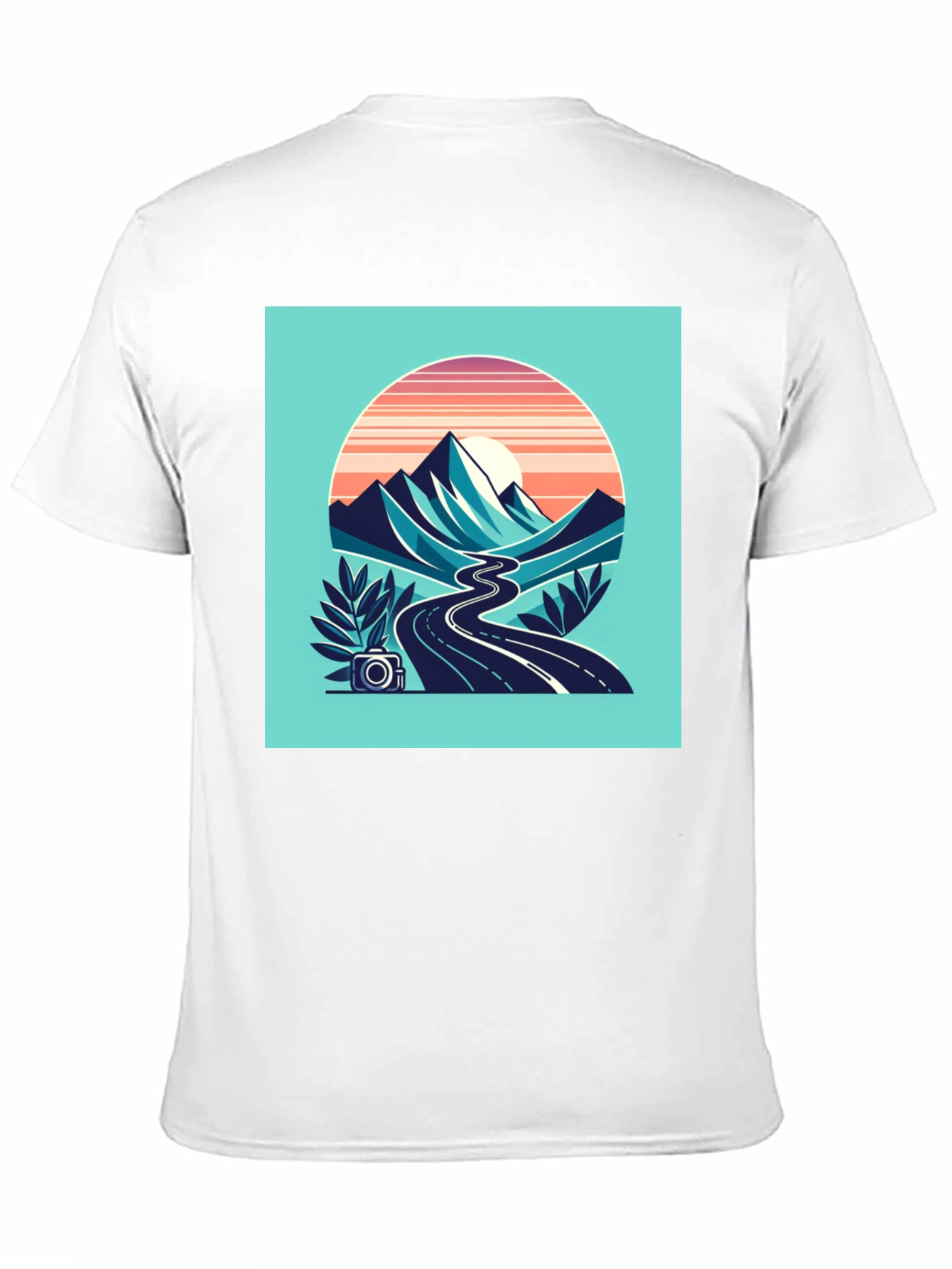 Retro Mountain Road Trip Graphic Tee