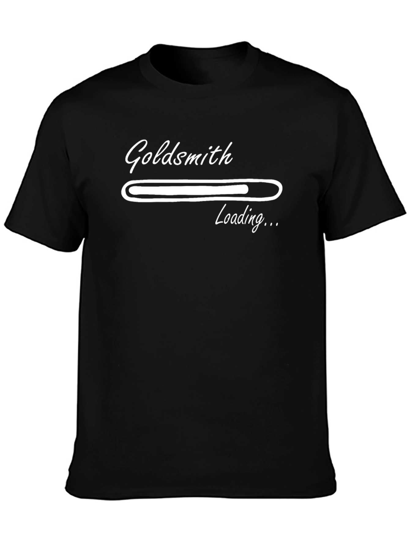 Goldsmith Loading T-Shirt - Black Crew Neck