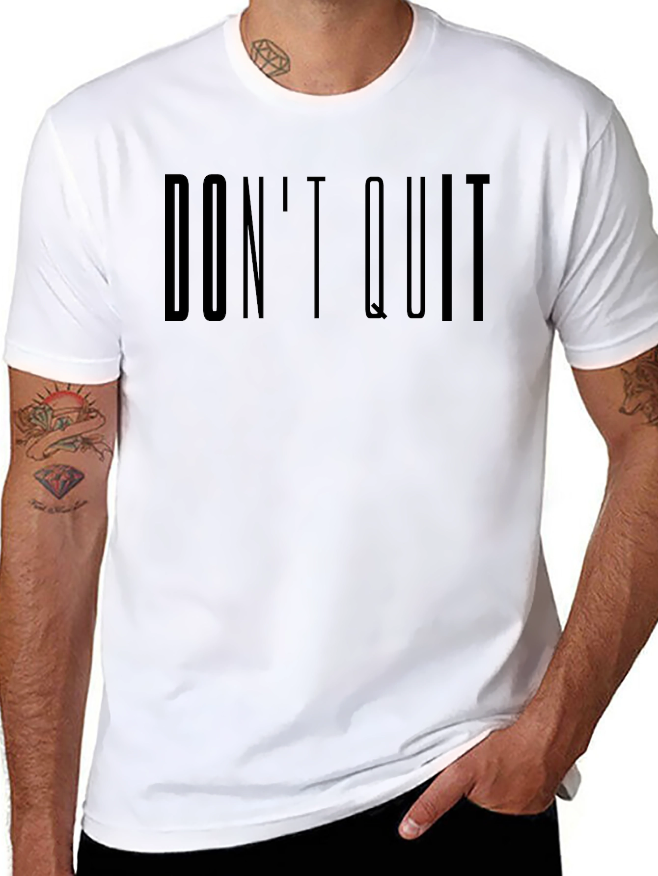 Dont Quit Motivational T-Shirt