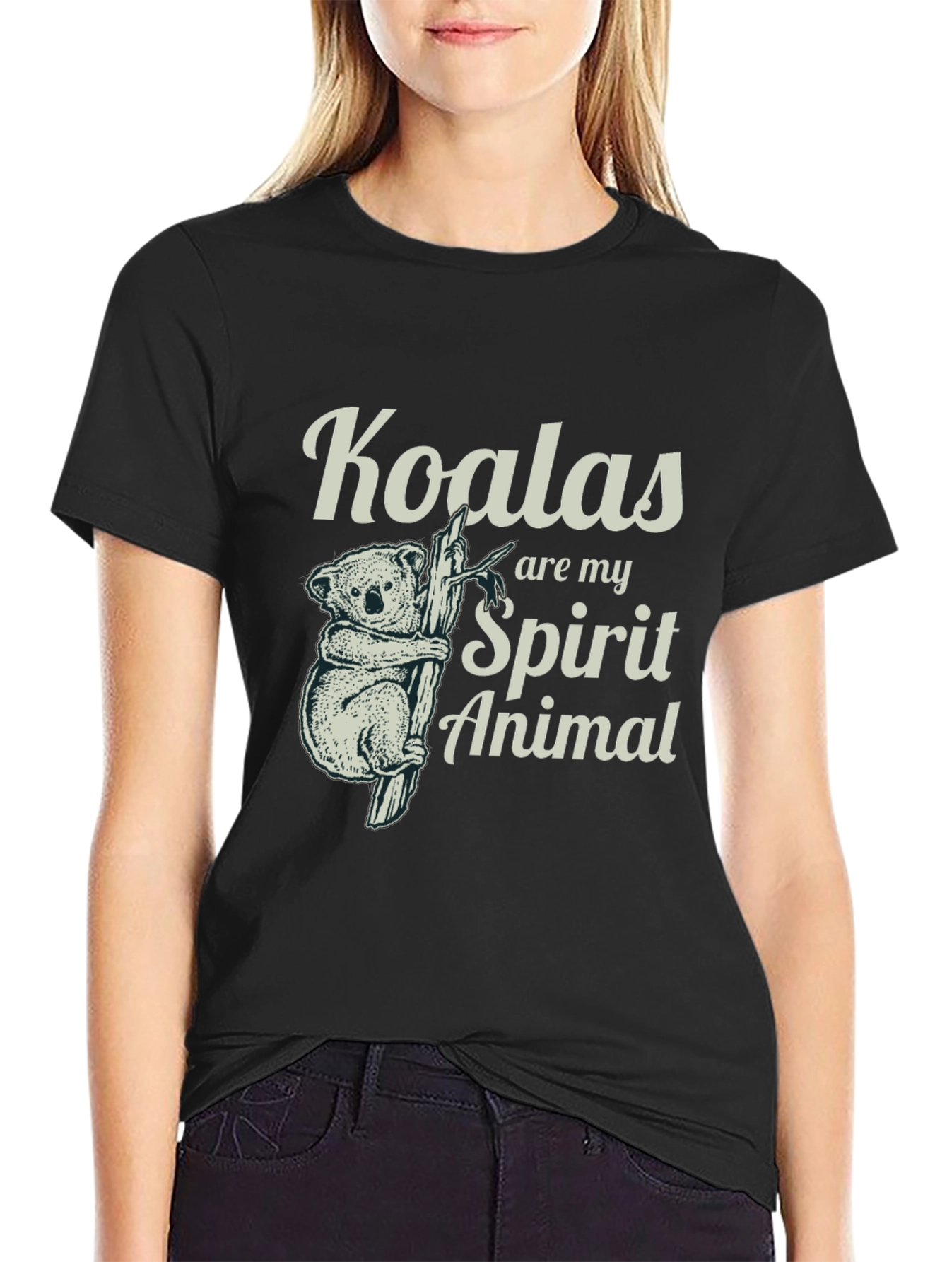 Koala Spirit Animal Graphic T-Shirt