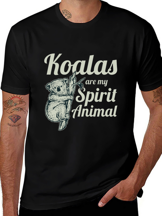 Koala Spirit Animal Graphic T-Shirt