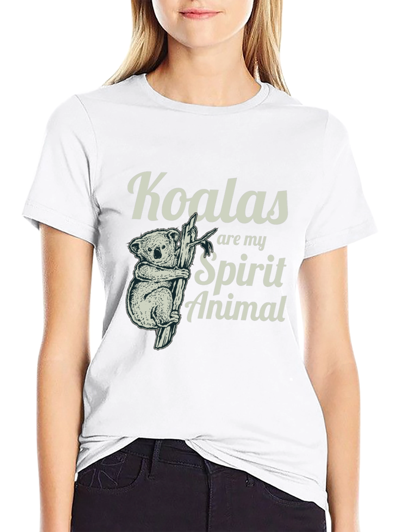 Koala Spirit Animal Graphic T-Shirt