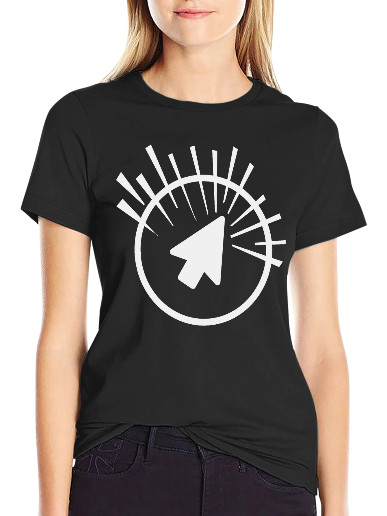 Cursor Graphic Tee - Cool Pointer Shirt
