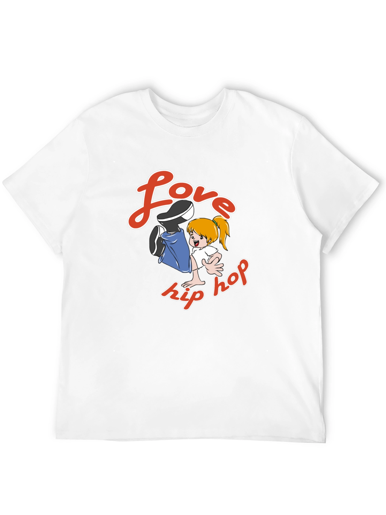 Love Hip Hop Black Graphic Tee