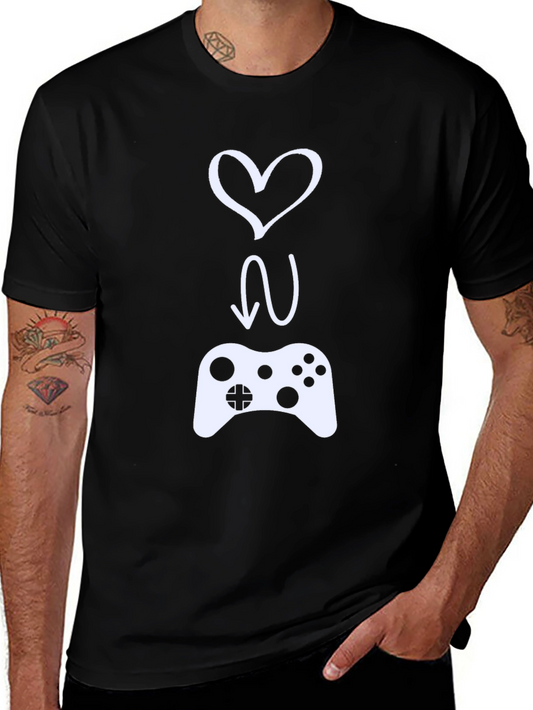 Love to Game Black T-Shirt