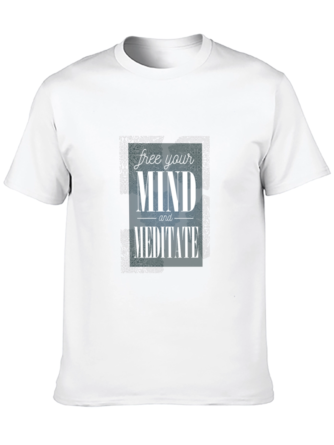 Free Your Mind Meditation Graphic Tee