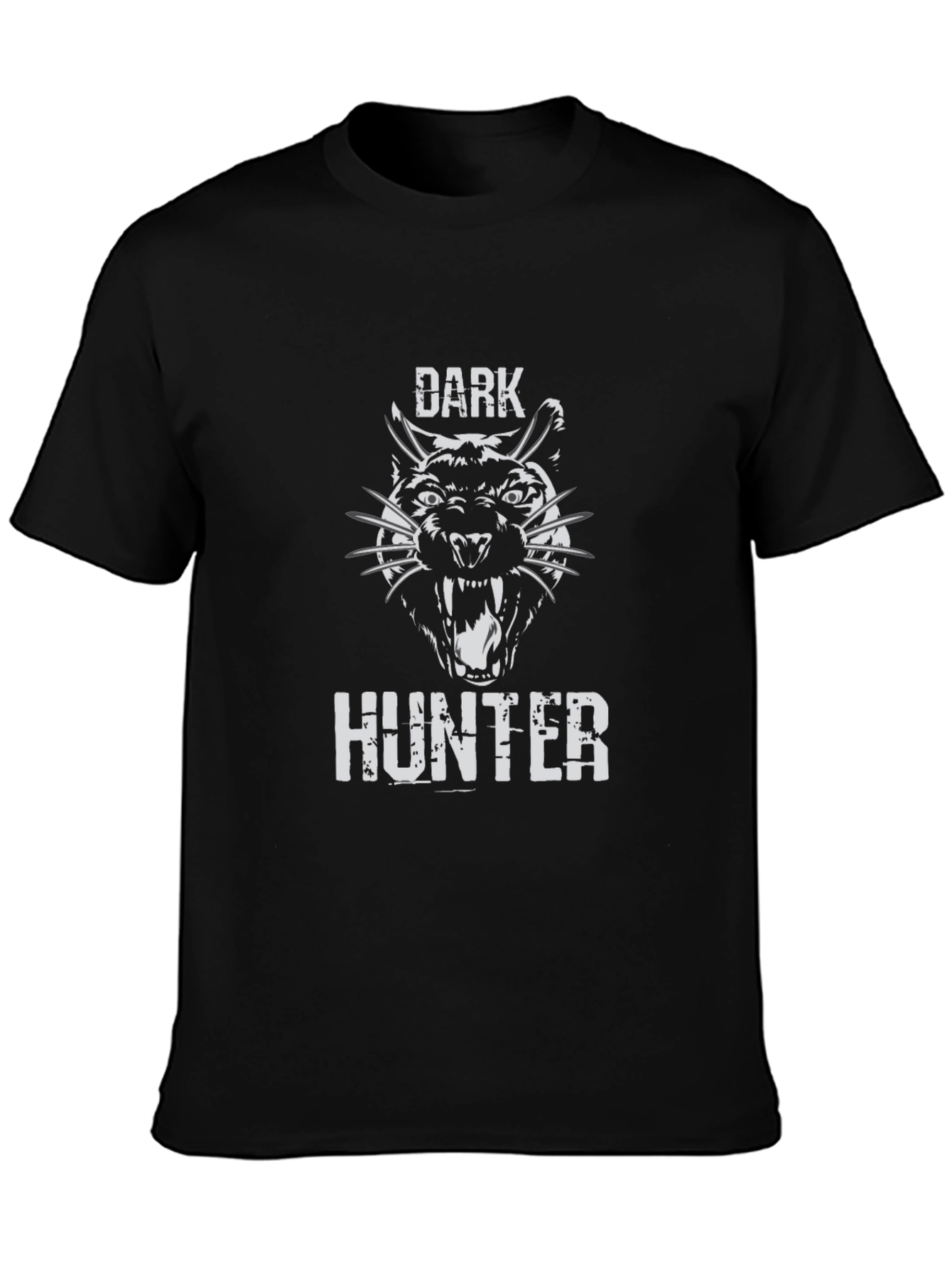 Dark Hunter Graphic Tee - Black T-Shirt