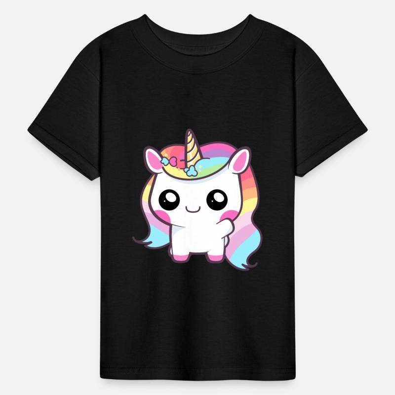 Baby Unicorn with rainbow mane