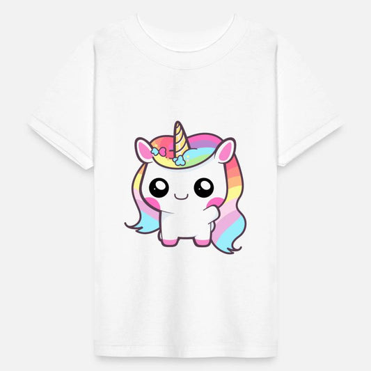 Baby Unicorn with rainbow mane