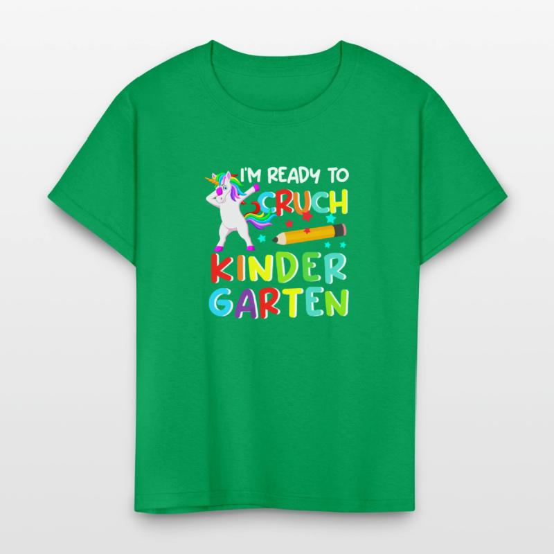 Back to school, kindergarten First Day Of school