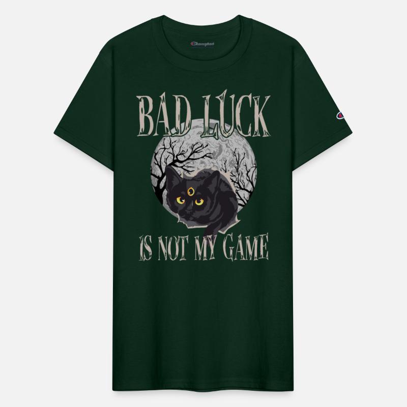 Bad Luck Is Not My Game Goth Black Cat Gothic