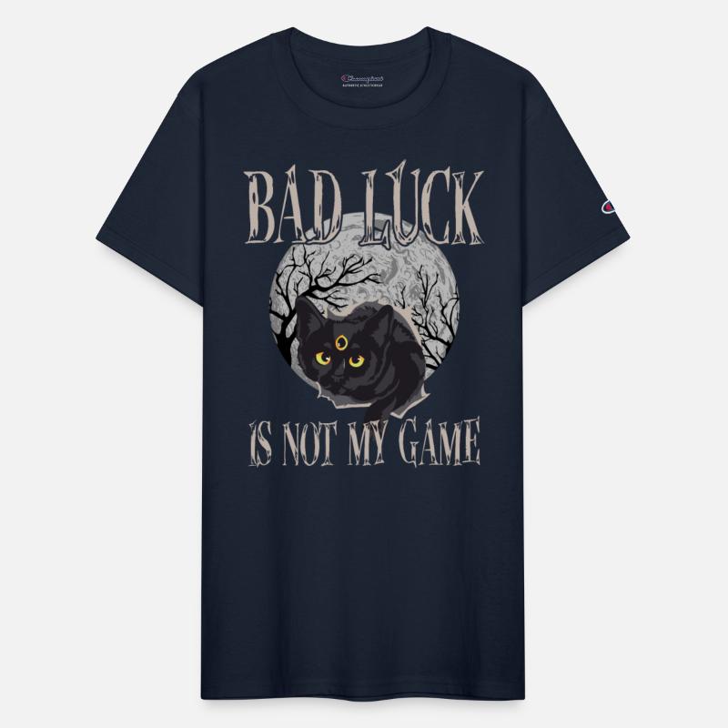 Bad Luck Is Not My Game Goth Black Cat Gothic