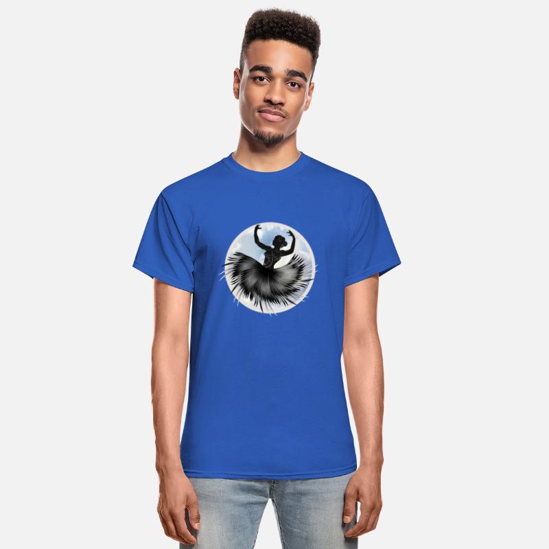 Ballet dancer in feather dress dances in the cloud