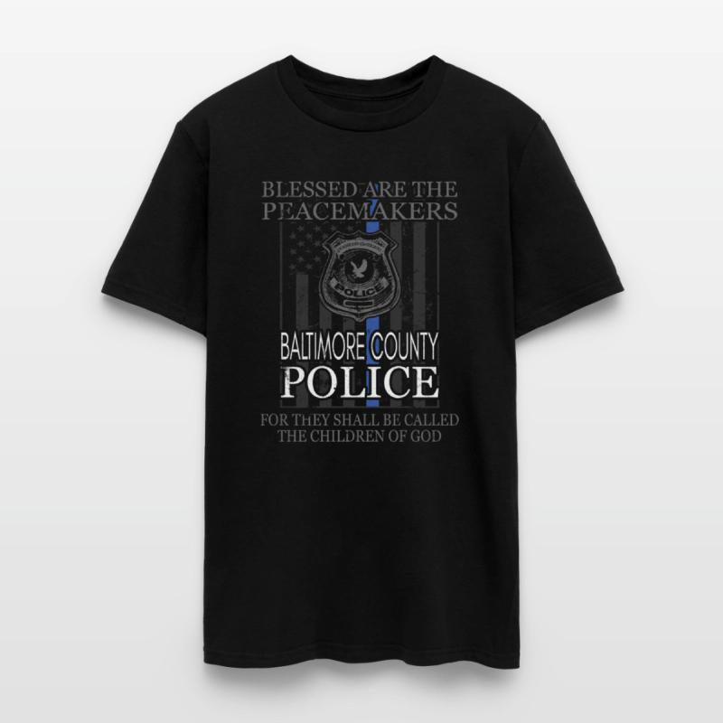 Baltimore County Police Shirt Saint Michael Police Officer Prayer