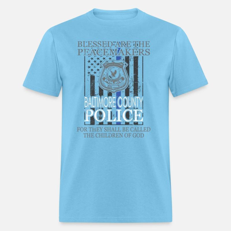 Baltimore County Police Shirt Saint Michael Police Officer Prayer