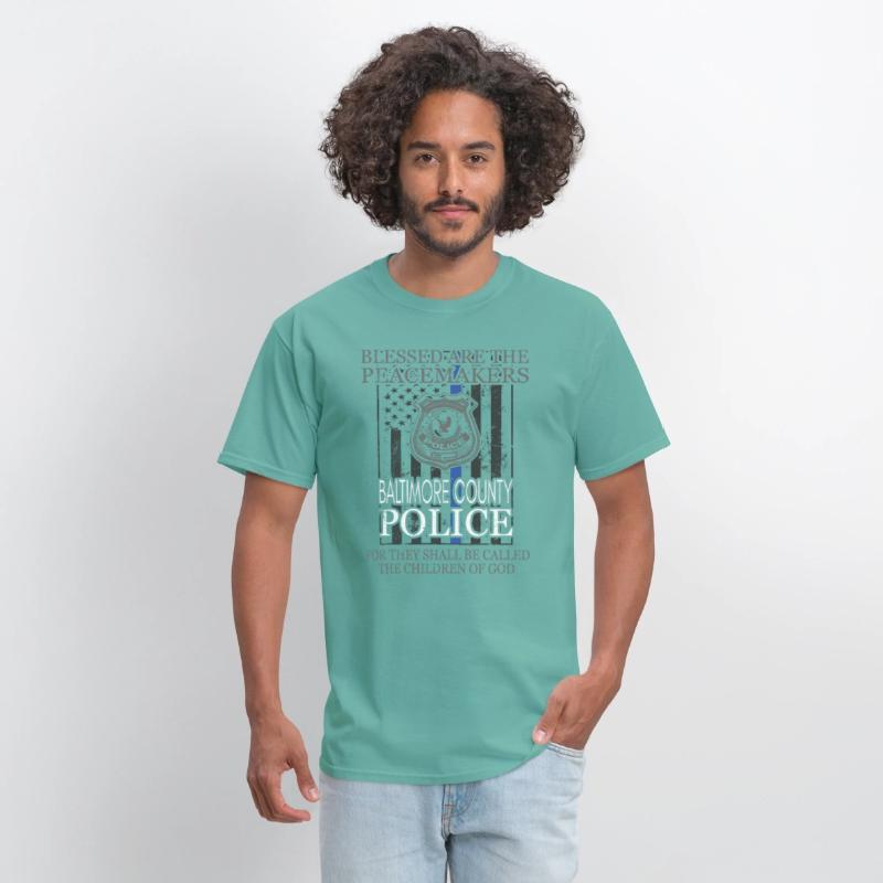 Baltimore County Police Shirt Saint Michael Police Officer Prayer