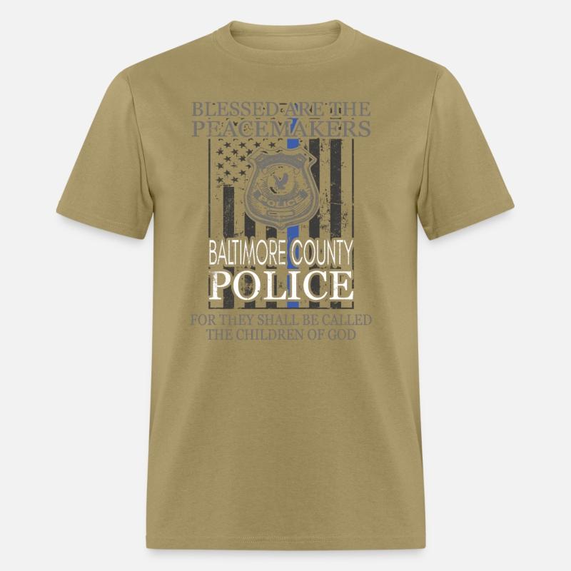 Baltimore County Police Shirt Saint Michael Police Officer Prayer
