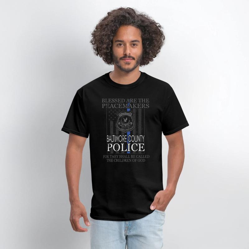 Baltimore County Police Shirt Saint Michael Police Officer Prayer