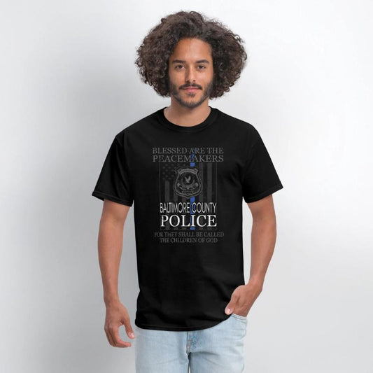 Baltimore County Police Shirt Saint Michael Police Officer Prayer