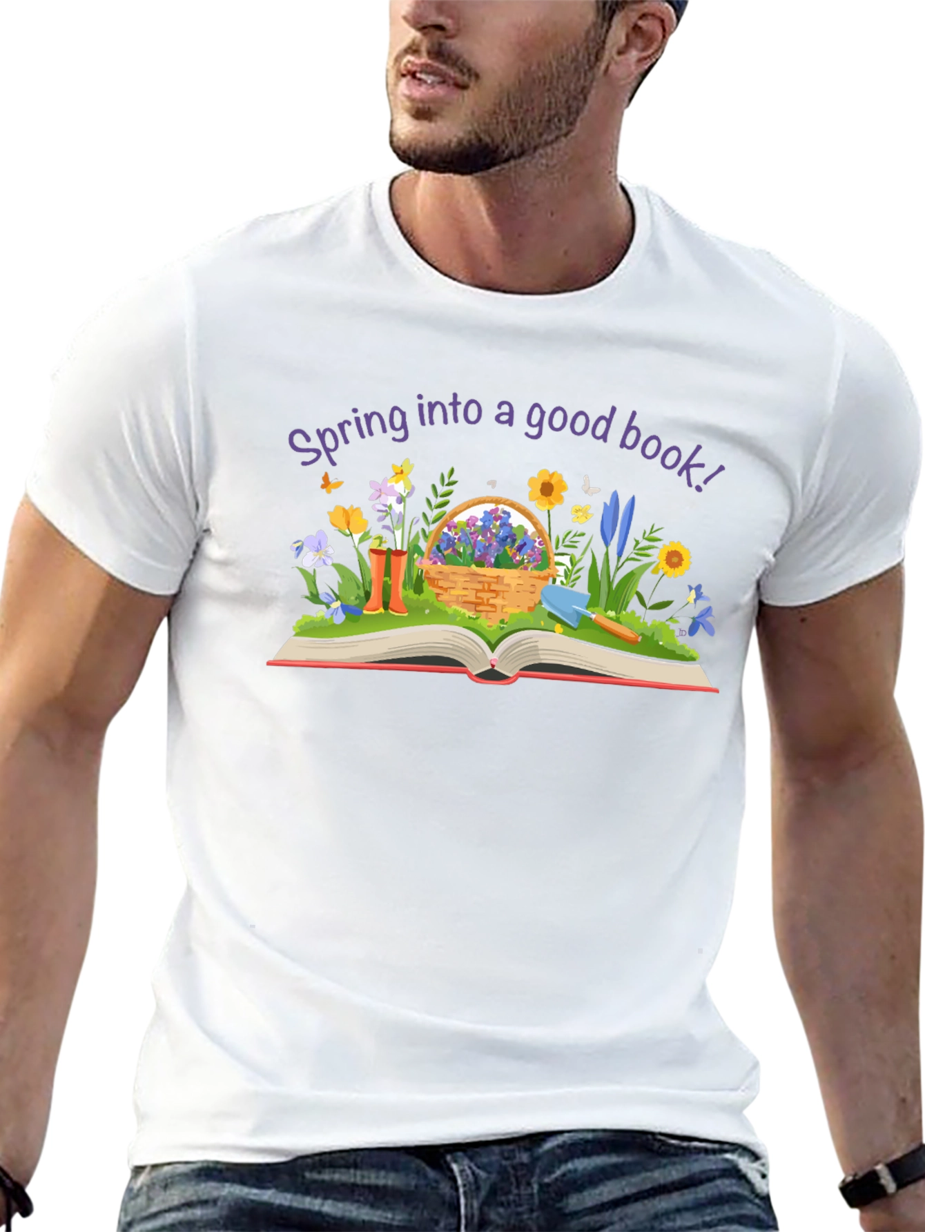 Spring into a Good Book T-Shirt