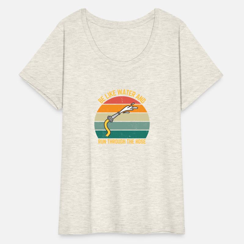 be like water and run through the hose