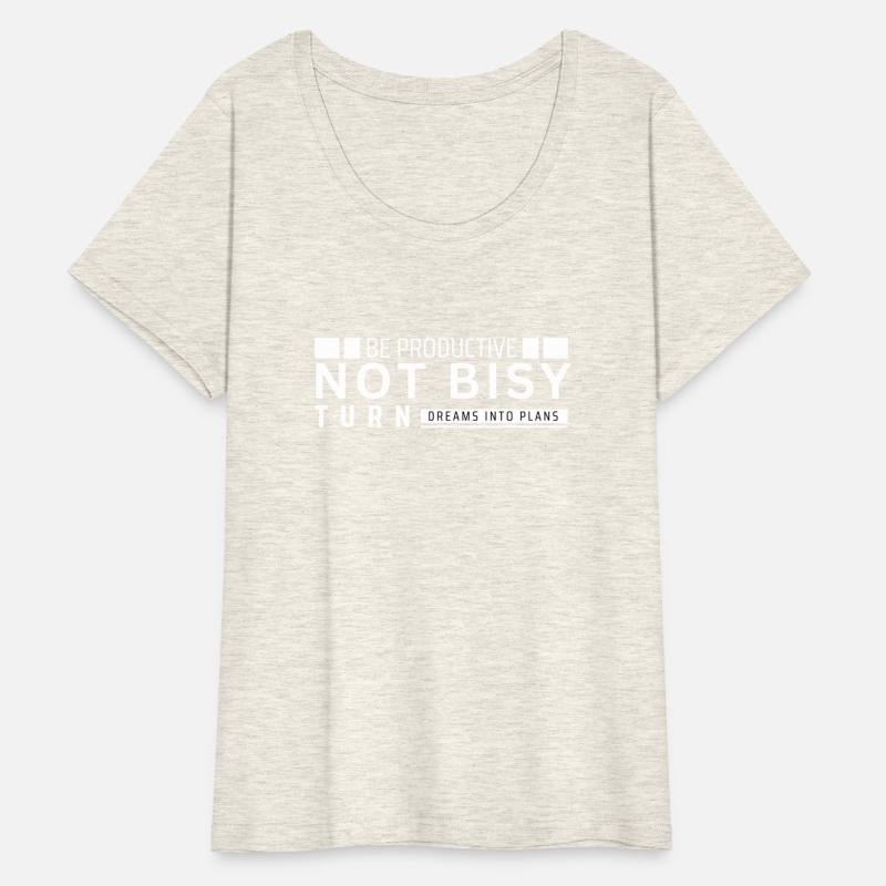 Be productive not bisy