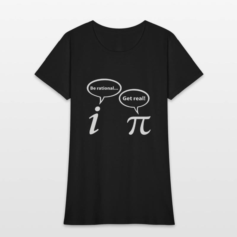 Be Rational Get Real Imaginary Math Pi