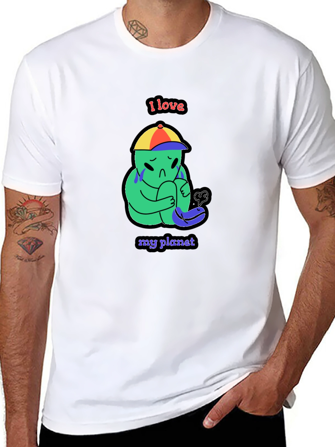 I Love My Planet Graphic Tee