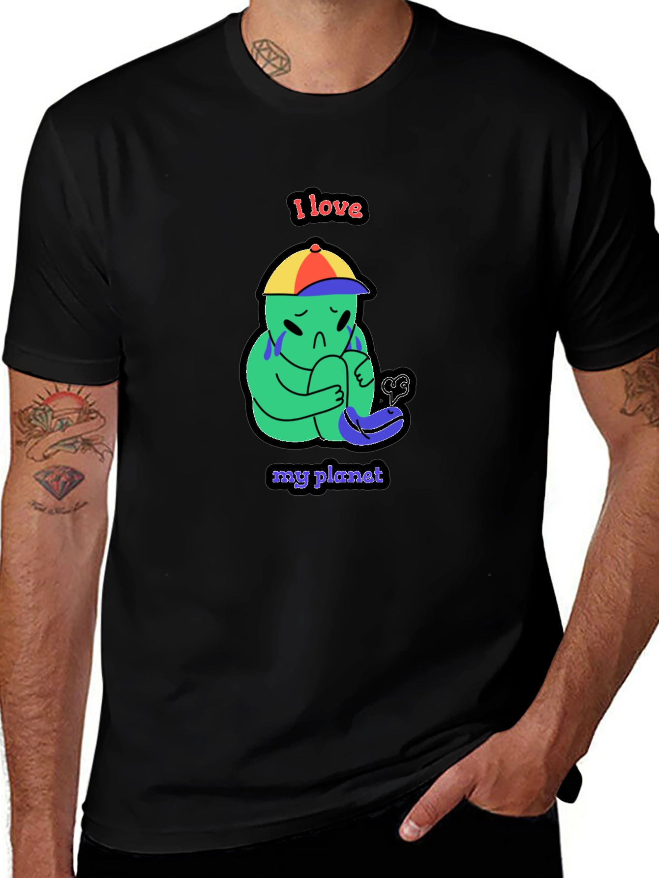 I Love My Planet Graphic Tee