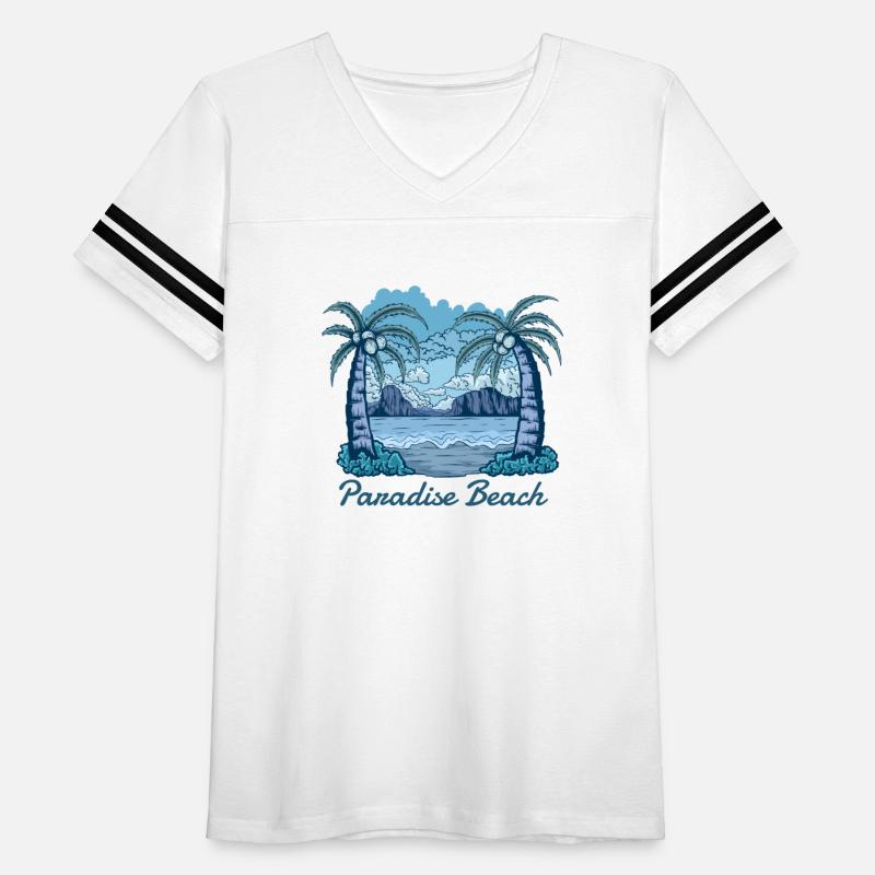 Beach Paradise Island Beach Palm Trees Summer