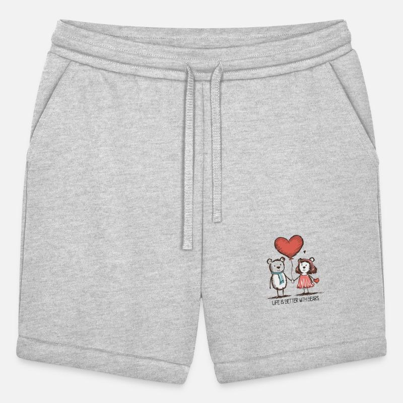 Bears Lovers Stick Figure Couple Funny Animals