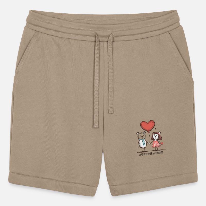 Bears Lovers Stick Figure Couple Funny Animals