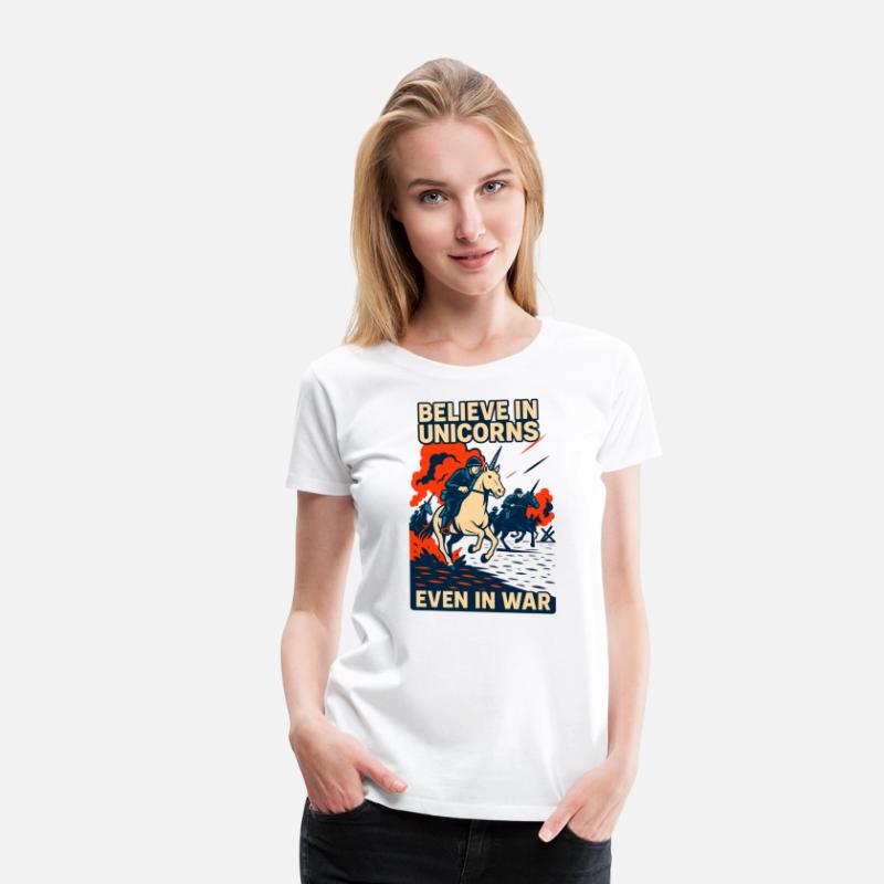 Believe in Unicorns Even in War Anti-War Satire